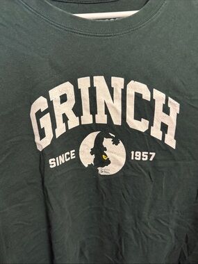 Life Is Good Crusher T‑Shirt in Dark Green with Mint Print